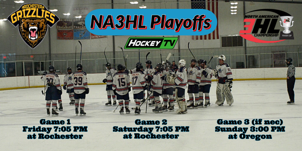 Oregon, Rochester to meet in NA3HL Playoffs